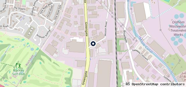 Map showing the location of A & A Vehicle Services