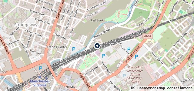 Map showing the location of Elshaddai Motors | Manchester