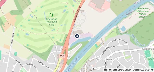 Map showing the location of Autobase Manchester | Salford
