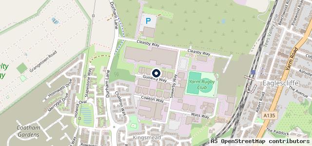 Map showing the location of Johnson's MOT Servicing & Repairs