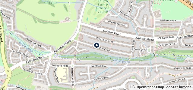 Map showing the location of Mobile Valeting Services