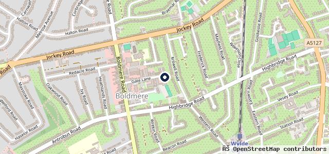 Map showing the location of Hollier Auto Care