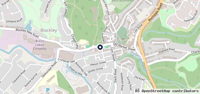 Map showing the location of Blackley Mobile mechanics and auto electrician