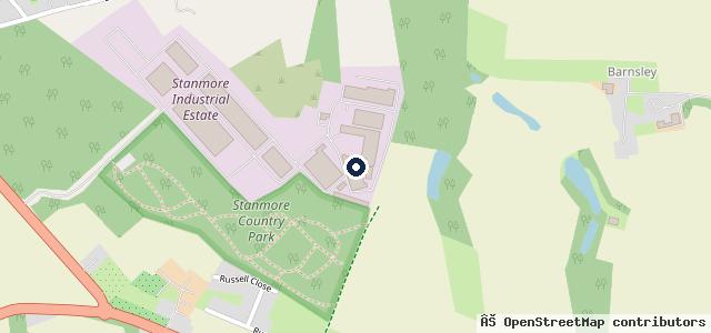 Map showing the location of Billingham MOT Centre