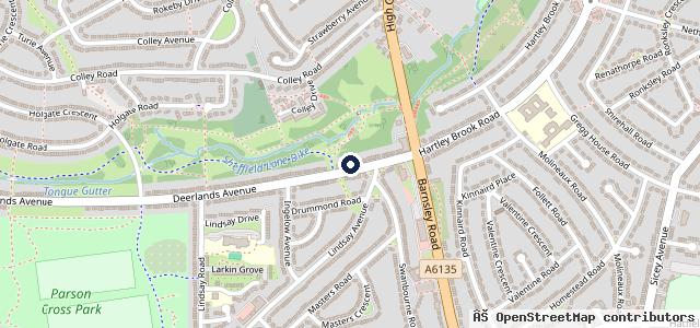 Map showing the location of DM Valets & Detailing