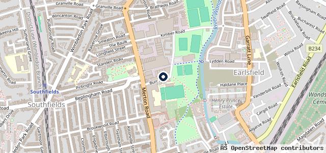 Map showing the location of Jack Barclay Service Centre