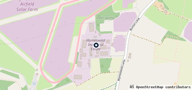 Map showing the location of Hopwood Motorsport Ltd