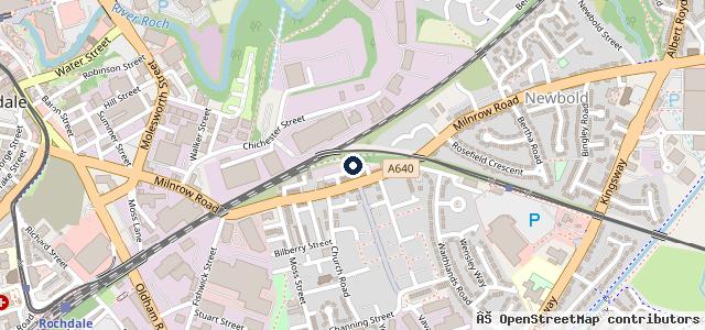 Map showing the location of A & C Auto Repairs