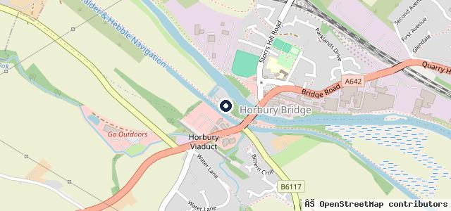 Map showing the location of Bart's Auto UK LTD Car Body Shop Wakefield