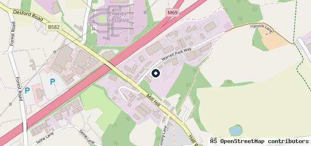 Map showing the location of Slix Mobile Car Valeting
