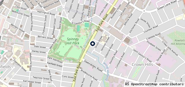 Map showing the location of L M Car Valeting