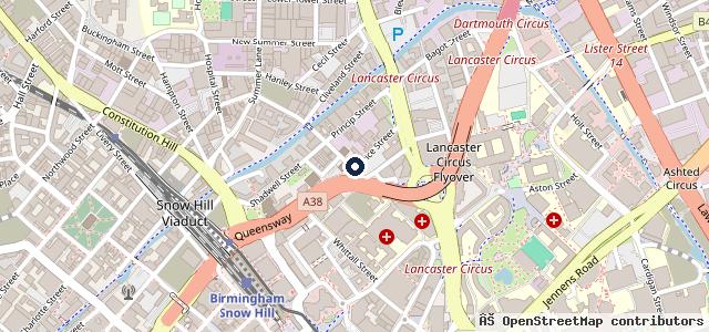 Map showing the location of Car Detailing Done Right Birmingham