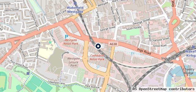 Map showing the location of IMO Car Wash