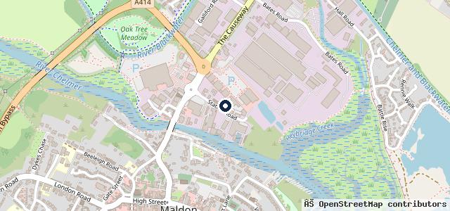Map showing the location of Station Road Mot Testing