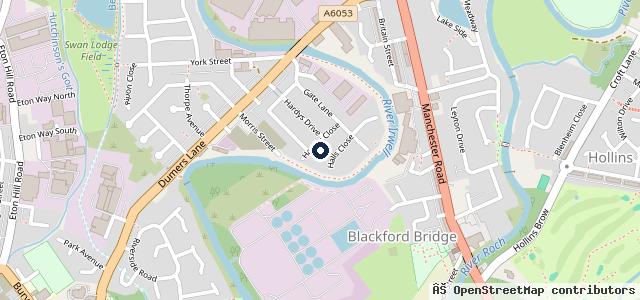 Map showing the location of Maverick Mobile Valeting & Detailing Radcliffe Bury Bolton Manchester Carwash
