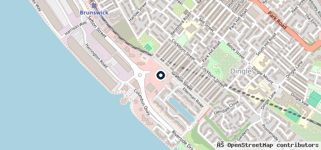 Map showing the location of Hatfields Land Rover