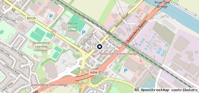 Map showing the location of SKS vehicle services