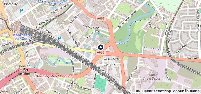 Map showing the location of MR Clutch Autocentres