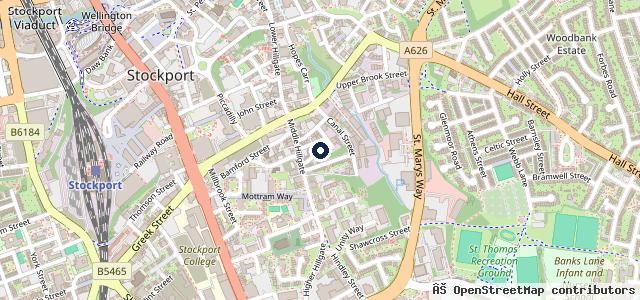 Map showing the location of Bodylines - Car Body Repair Specialists