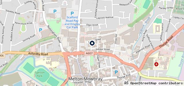 Map showing the location of L & H Exhausts Ltd