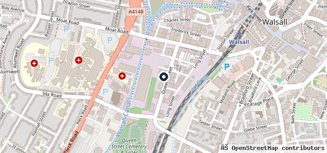 Map showing the location of E & S Motors Limited