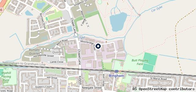 Map showing the location of Pit Stop Auto
