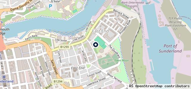 Map showing the location of Parkes Auto Mot’s and Repairs