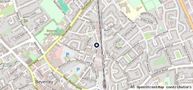 Map showing the location of Fastlane Auto Garage Ltd