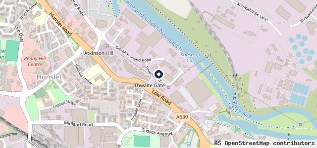 Map showing the location of Topaz Leeds | Luxury Car Detailing and Paint Protection Film Specialists