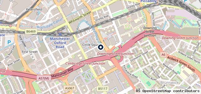Map showing the location of Auto Trader