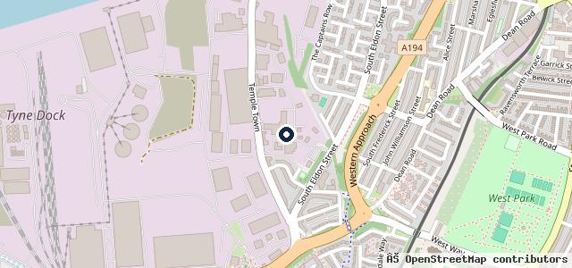 Map showing the location of G L Motors