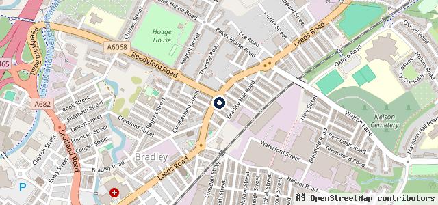 Map showing the location of B &amp; R Motorcycles