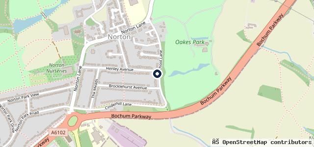 Map showing the location of Sheffield Car Valeting - MS Mobile Cleaning Services