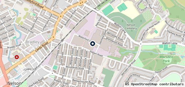 Map showing the location of CJD Garage Services