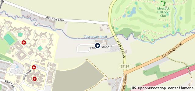 Map showing the location of Dark Horse Detailing