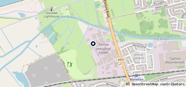 Map showing the location of Bosch Car Service
