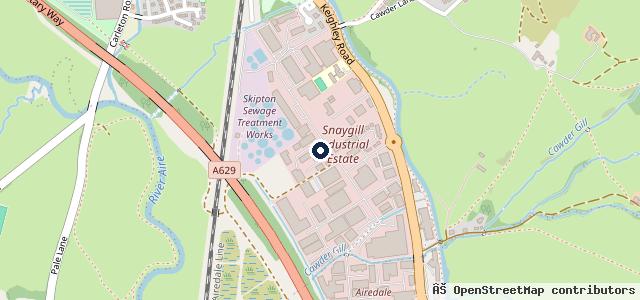 Map showing the location of Tac Electrical Limited