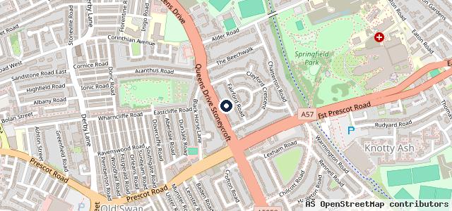 Map showing the location of Spic n Span Mobile Valeting & Car Valeting Liverpool