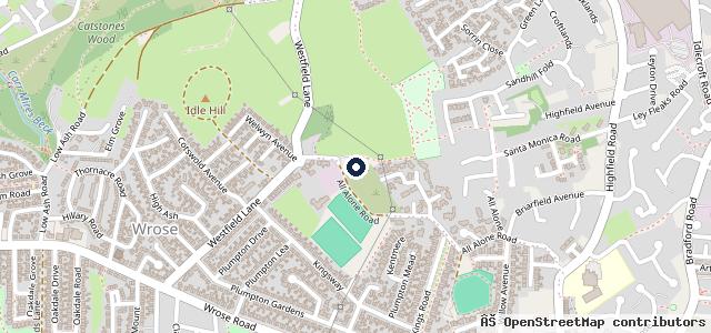 Map showing the location of All Alone Garage