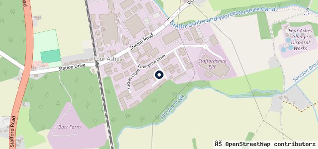 Map showing the location of Automotive Solutions