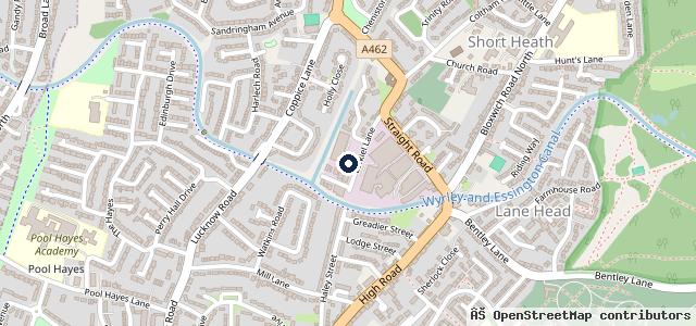 Map showing the location of Quality Body Shop Ltd