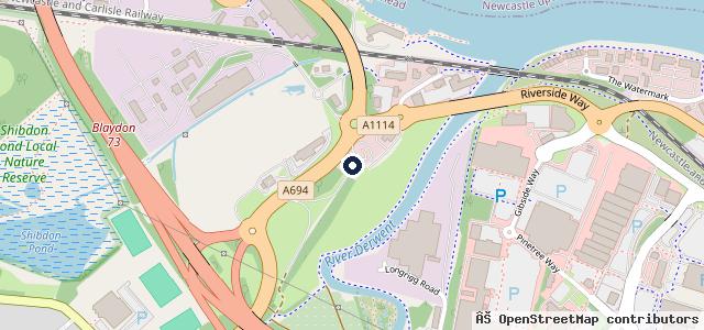 Map showing the location of Toyota Service Centre