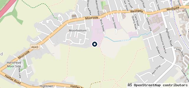 Map showing the location of Fleetline Vehicle Service Ltd