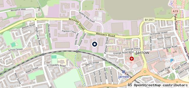 Map showing the location of C J D Auto Repair & Paint