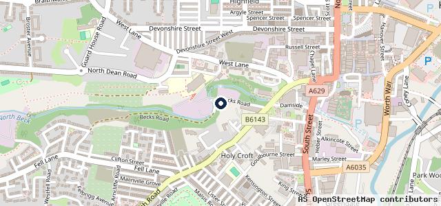 Map showing the location of AG Motors