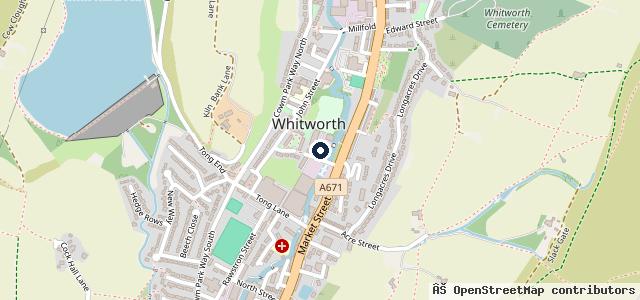 Map showing the location of Bluestone Garage, Service Repairs MOT Prep Diagnostics.