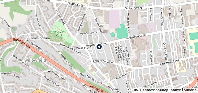 Map showing the location of LUX TYRES LTD. | Halifax