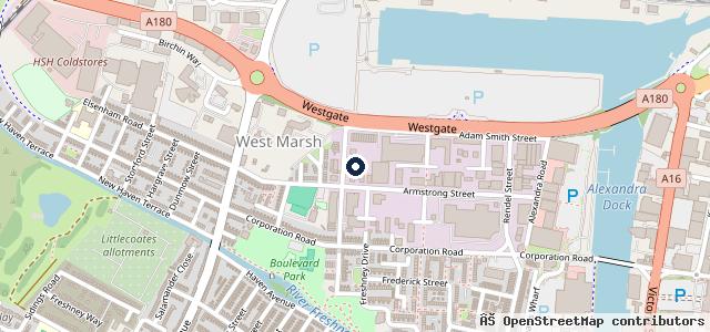 Map showing the location of Top Marcs Auto Centre