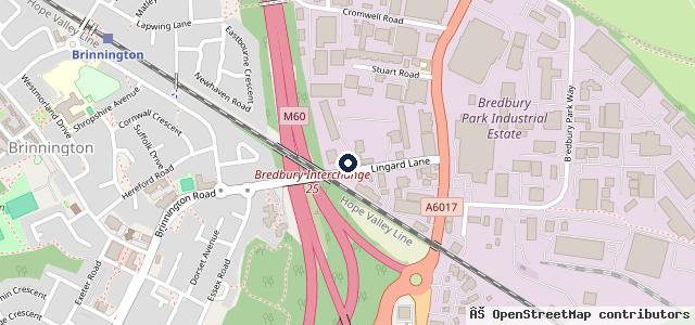 Map showing the location of HPC Repairs Ltd