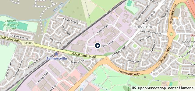 Map showing the location of Box Brothers Motors